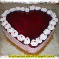 TARTA CORAZÓN DE NUBES