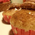 Muffins con nueces de pecán y sirope de arce