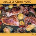 MUSLOS DE POLLO AL HORNO