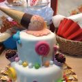 TARTA DE CUMPLEAÑOS CON CARAMELOS Y HELADO[...]
