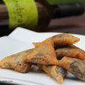 Paquetitos de morcilla y manzana caramelizada
