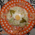Ensalada de arroz y marisco