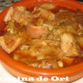 MORROS Y PATA DE CERDO EN SALSA BEJARANA