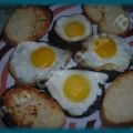 Morcilla de arroz con huevo de codorniz