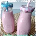 Batido de fresas naturales