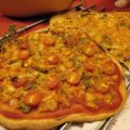 Coca de calabaza y cherris