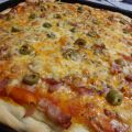 Pizza casera (cuadrada)