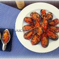 MEJILLONES CON SALSA DE LA HUERTA