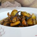 SEPIA CON PATATAS Y PIMIENTO VERDE