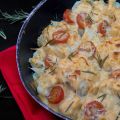 Coliflor gratinada con bechamel de tomate