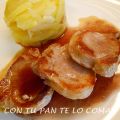 SOLOMILLO DE CERDO CON SALSA AL OPORTO y[...]