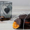 MANDARINAS CONFITADAS COCHOLATEADAS