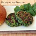 Hamburguesas de pescado y espinacas