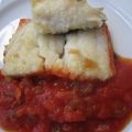 BACALAO DESALADO CON FRITADA DE TOMATE
