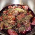 Menú del día: Shiskebab con arroz y de postre:[...]
