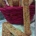 Bastoncitos de pan de oregano