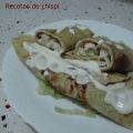 CREPS RELLENOS DE POLLO