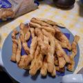 Lazos de Hojaldre y Chocolate a la Taza