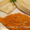 LUBINA A LA PLANCHA CON SALSA MEDITERRÁNEA