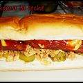 Hot Dog o Perrito Caliente con Salchichas al[...]