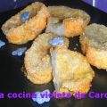 Torrijas de violetas