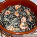 Falsas angulas de trigo con gambas,ajo y[...]