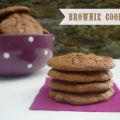 Brownie cookies para #cocina una sonrisa.