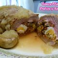 Solomillo de cerdo relleno al horno