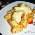 Patatas con alioli casero