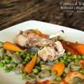 Conejo al Vapor con Salsa Romesco y Vegetales[...]