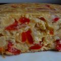 Tortilla paisana de huerto minimalista