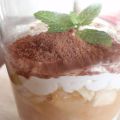 Tiramisú a dos manzanas