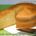Bizcocho básico para tartas