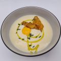 CREMA DE COLIFLOR Y PATATAS CON HUEVO (para los[...]