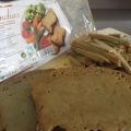 Pastel de seitán y verduras