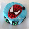 TARTA FONDANT - SPIDERMAN -
