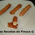 Rollitos de jamón y queso