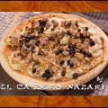 PIZZA DE PASAS Y ROQUEFORT