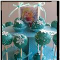 Cake pops Frozen de galleta Oreo