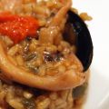 arroz marinero con crema de pimientos del[...]