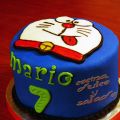 Tarta Doraemon para Mario