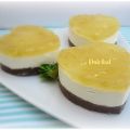 TARTITAS DE YOGUR CON MERMELADA DE MELÓN
