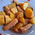 SALCHICHAS A LA MOSTAZA Y MIEL