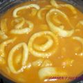 CALAMARES EN SALSA AMERICANA