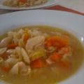 Sopa de coditos con calabaza