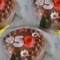 Tarta de chocolate negro y Nutella