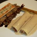 CANELONES RELLENOS DE GAMBAS Y PIES DE CERDO EN[...]