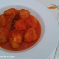 ALBÓNDIGAS CON TOMATE