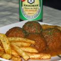 ALBONDIGAS CON SALSA DE SOJA
