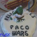 Tarta Star Wars de cerveza negra